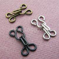 Sewing Brass Hooks &amp; Eyes  DIY bag wraps quilt clothes accessories crochet quilting metal clip closures button fastener buckles Belts