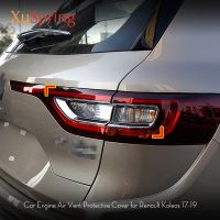 【✱2023 HOT✱】 XWKMK SHOP สำหรับ Renault Koleos ฝาครอบหลอดไฟไฟท้ายรถแต่งขอบแถบสติ๊กเกอร์แต่งรถกรอบ