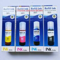 หมึกเติม EPSON 001 มึกขวด หมึกสำหรับเครื่องพิมพ์ epson สำหรับ epson L4150,L4160,L6160,L6170,L6190 หมึก OEM  เซต 4 ขวด เกรดพรีเมี่ยม  Black/Cyan /Yellow /Magenta