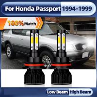 หลอดไฟไฟหน้ารถ LED 120W 20000LM ไฟหน้ารถยนต์6000K ไฟรถยนต์12V สำหรับหลอดไฟหน้า Honda Passport 1994 1995 1996 1997 1998 1999