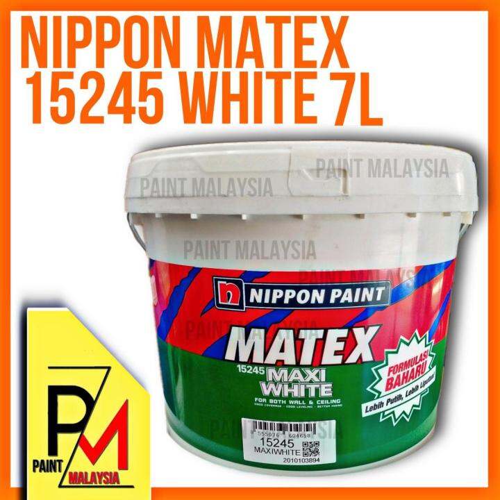 NIPPON PAINT Matex Maxiwhite 15245 Water Paint Undercoat Paint Ceiling