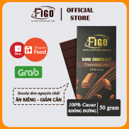Chính hãng Dark Chocolate 100% Cacao Socola đen nguyên chất không đường