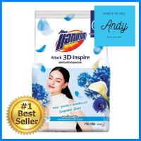 ผงซักฟอก ATTACK 3D INSPIRE BLUE 750gDETERGENT ATTACK 3D INSPIRE BLUE 650ml **จัดส่งด่วนทั่วประเทศ**