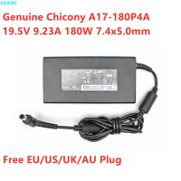 Chicony A17-180P4A แท้19.5V 9.23A 180W 7.4X5.0Mm อะแดปเตอร์ AC บาง A180A049P สำหรับชาร์จแหล่งจ่ายไฟแล็ปท็อปการเล่นเกม MSI