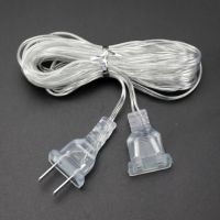 3M 5M EU/US Plug Power Extension Cable Extension Cord Wire For LED Fairy Light Holiday String Lights Christmas Garland
