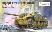 VS720021 vepid 172 hunting TANK 38 (T) HETZER Late Production Model Kit