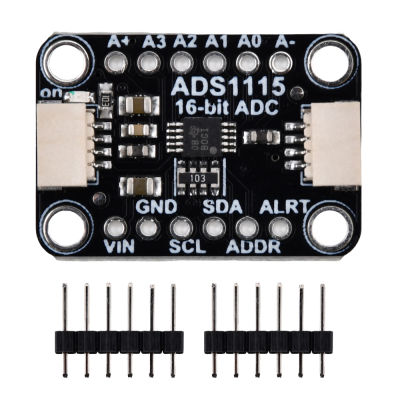 ADS1115 16บิต I2C โมดูลแม่นยำ ADC 4ช่องคณะกรรมการพัฒนาการ Pro กำไรเครื่องขยายเสียง2.0โวลต์ถึง5.5โวลต์สำหรับ A Rduino RP