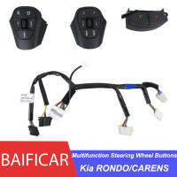 Baificar ยี่ห้อใหม่ของแท้มัลติฟังก์ชั่พวงมาลัยปุ่ม Volume Cruise Control บลูทูธสำหรับ Kia Rondo Carens