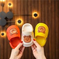 Summer Kids Slippers Sandals Children Beach Shoes Girls Cartoon Boy Slippers Slides Garden Shoes For 1-10Y