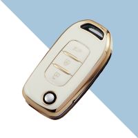 jumouyou050600007 New TPU Car Flip Key Case for Renault Kadjar Captur Megane Sandero Stepway Logan Clio 5 Arkana 2020 2021 Cover Keyless Remote