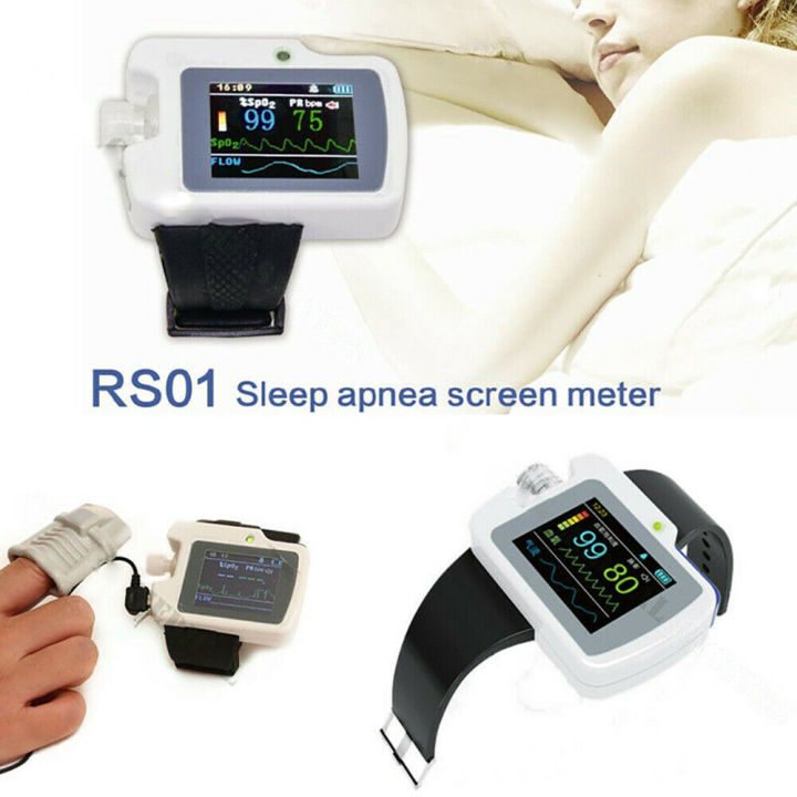 contecmed-เครื่องวัดหน้าจอหยุดหายใจขณะหลับ-spo2-pulse-rate-respiration-sleep-monitor-rs01