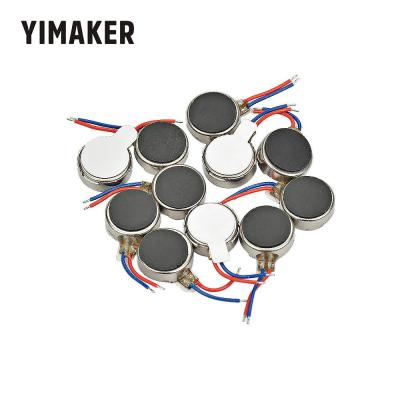 【Worth-Buy】 Yimaker มอเตอร์ปุ่มกดแบบสั่น0827 12000รอบต่อนาที10ชิ้น Dc3v มอเตอร์สั่นสำหรับโทรศัพท์รุ่น08*27