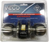 VECO ลูกบิดทางเข้าหัวกลม 2871-SS-ML-ET