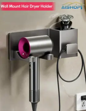 Wall Mounted Hair Dryer Holder-Blow Dryer Holder for Dyson