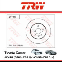 TRW จานเบรค จานเบรก จานดิสเบรค จานดิสเบรก โตโยต้า แคมรี่ Toyota Camry ACV40 ปี 2006-2011, ASV50 ปี 2012 ขึ้นไป ราคาต่อคู่