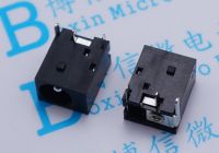 100pcs DC-044 Power Interface 5.5*2.1mm DC power socket DC044 three-prong power seat  Wires Leads Adapters