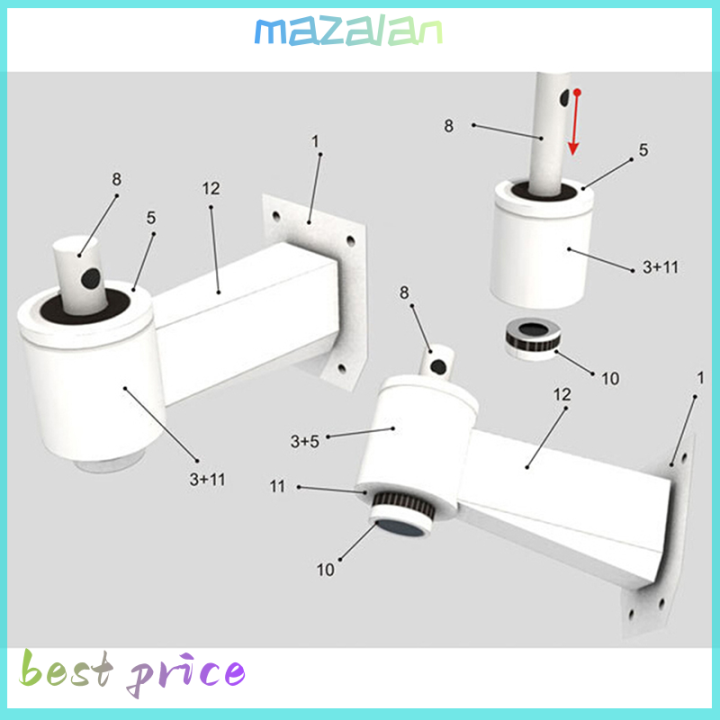 mazalan-1-1โมเดลกระดาษปลอมความปลอดภัย-dummy-surveillance-camera-security-model-ปริศนา