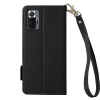 [COD] Suitable for Note10 pro mobile phone shell protective wholesale suction flip card leather case