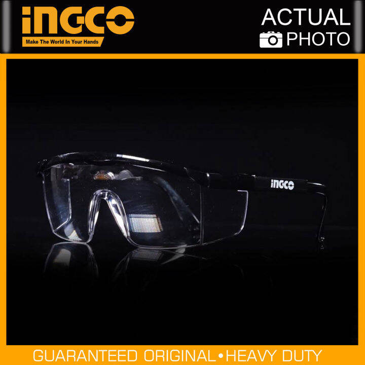 ingco-แว่นตากันสะเก็ด-ขาปรับเลื่อนได้-แว่นตานิรภัย-รุ่น-hsg04-safety-goggles