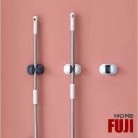 ราคาถูกFUJI HOMEที่วางไม้ถูพื้น ที่เก็บไม้ถูพื้น สไตล์มินิมอล ที่แขวนไม้กวาด ที่แขวนไม้กวาดติดผนัง ไม่เจาะผนัง