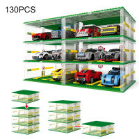 DIY Parking Lot City Building Blocks Base Plate Children Compatible Technical Racing Car Garage Model Classic Bricks Boys Toys