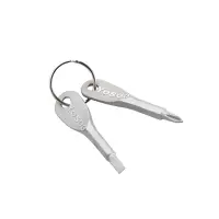 Baru】 Arrival】 2 Kekunci Poket Luar Alat Edc Set Karat Keychain Keyring