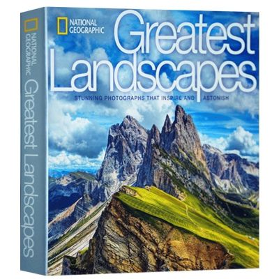 Magnificent scenery English original art album National Geographic Greatest LAN