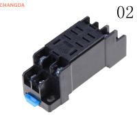 ?【Lowest price】CHANGDA 10A AC220V COIL Power Relay LY2NJ HH62P 8 pins 2เปิด2ปิดกับฐานซ็อกเก็ต