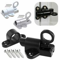 1Set Aluminum Alloy Automatic Spring Latch Solid Aluminum Door And Casement Latch Spring Bounce Window Lock