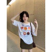 ?DESSERTS OVERSIZE TEE ✨ ผ้าcotton100% พร้อมส่ง!!