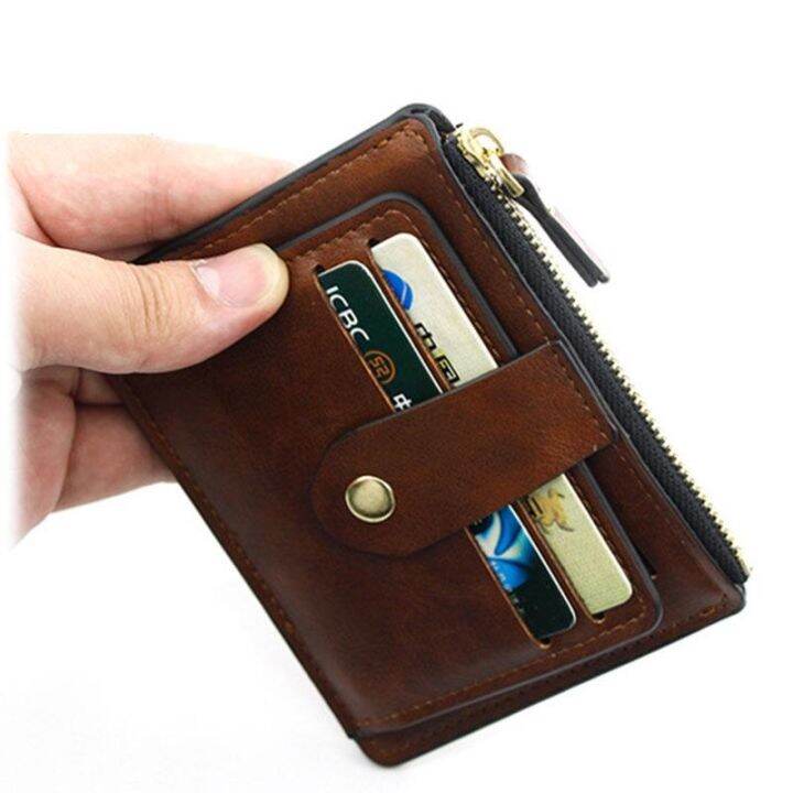 men-small-fashion-credit-id-card-holder-wallet-male-slim-leather-wallet-with-coin-pocket-brand-designer-brown-business-purse