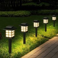 Solar LED Light Outdoor Garden Decoration Street Lamp IP44 Waterproof Solar Landscape Lights Solar Walkway Lights For Patio