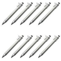 10Pcs Multifunction 1.0mm Gel Ink Pen Vernier Caliper Roller Ball Pen Stationery Ball-Point Pens Blue Ink