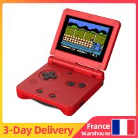 500 IN 1 Screen Flip Handheld Console Handheld Game Player Portable Pocket TV Game Console AV Out Mini Handheld Player for Gift