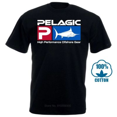 New Pelagic Fisher Offshore T Graphic Tee Black Color Size S M L Xl 2Xl Tee  XUFI