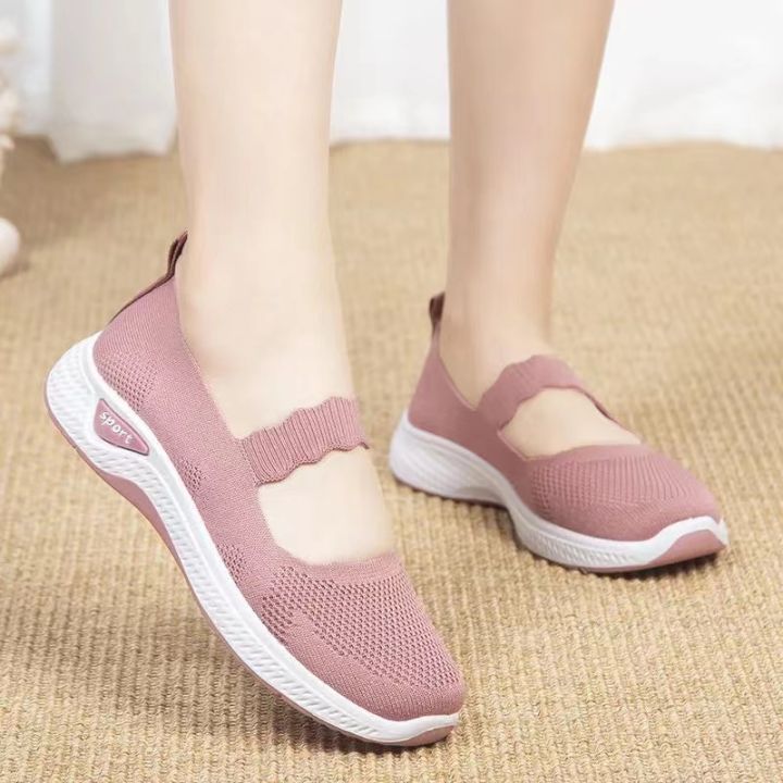 GS Rubber shoes for Women Casual Slip On Low Top Sneakers for women ...