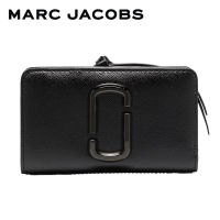 MARC JACOBS THE SNAPSHOT DTM COMPACT WALLET M0014528001 BLACK กระเป๋าสตางค์