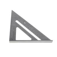 New Measurement Tool Triangle Square Ruler Aluminum Alloy Speed Protractor Miter For Carpenter Tri square Line Scriber Saw Guide