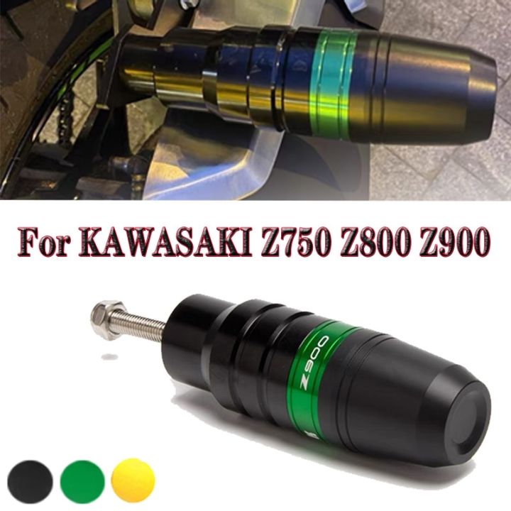 สำหรับคาวาซากิ-z750-2007-2012-z800-2013-2017-z900-z-900-800-750แผ่นรองรถจักรยานยนต์อุปกรณ์ป้องกันตัวเลื่อนไอเสีย