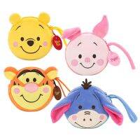 Disney ลิขสิทธิ์แท้ กระเป๋าเหรียญ Pooh / Piglet / Eeyore / Tigger : Blossoms (Winnie the pooh)