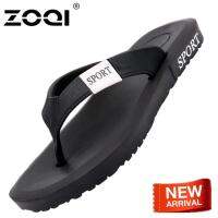 ZOQI แฟชั่นมีน้ำหนักเบาและสะดวกสบาย Flip - Flop คุณภาพสูงนุ่มเชือกผูกรองเท้าสวมใส่ - ยางต้านทาน Sole