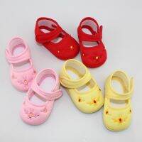 BABYWORLDรองเท้าผ้าแคนวาส ปักลาย น่ารัก สำหรับเด็ก QC7311701