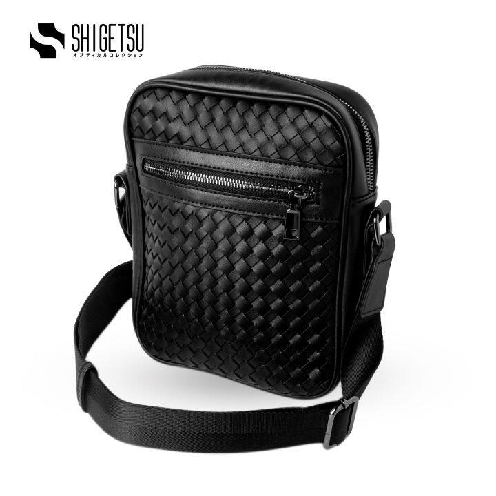 Shigetsu Men Leather Sling Bag collection crossbody bag shoulder bag ...