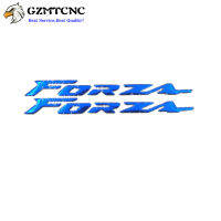 ด้าน3D "Forza" 300โลโก้ Minyak Bahan Api Tank Pelekat อุปกรณ์ป้องกันฝาครอบป้ายสติ๊กเกอร์ตรายี่ห้อติดรถยนต์ Pelekat สำหรับฮอนด้า Forza 250 125