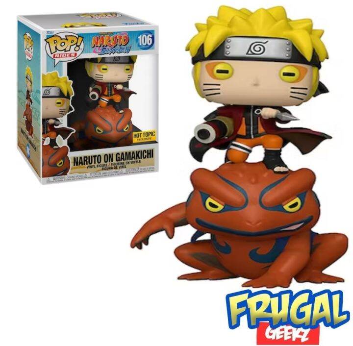 Funko Pop! Rides: Naruto Shippuden - Naruto On Gamakichi Hot Topic