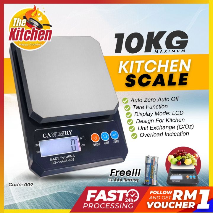 iScale i-03 Weight Capacity 10kg x 1g Digital Weighing Machine