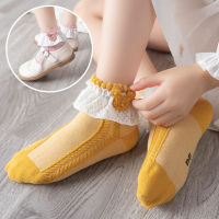 1 Pairs Baby Girl Socks Cute Toddler Cotton Baby Winter Clothes Accessories Solid Color Baby Socks Children Socks for Autumn