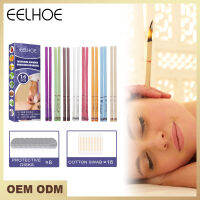 Eelhoe Earwax Aromatherapy Ear Candle Set Relax Body And Mind Body Care Beauty Home Straight Ear Candle With Plug