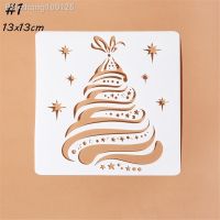 Merry Christmas Layering Stencils For Walls Painting Scrapbooking Stamp Album Decor Embossing Paper Card Template DIY Craft