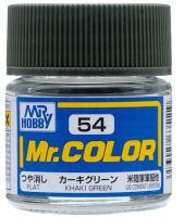 Mr.Color   KHAKI GREEN code  C-54    Mr.hobby